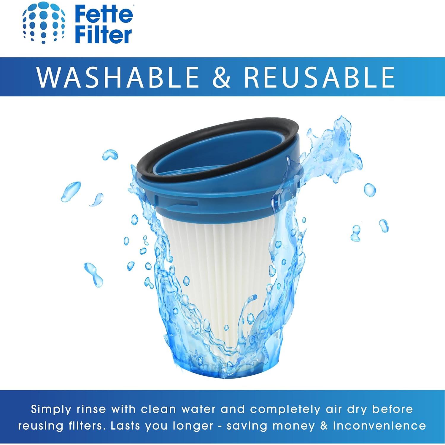 Filtros de Repuesto Black + Decker SVF11 para Aspiradora 2-en-1 - Paquete de 3