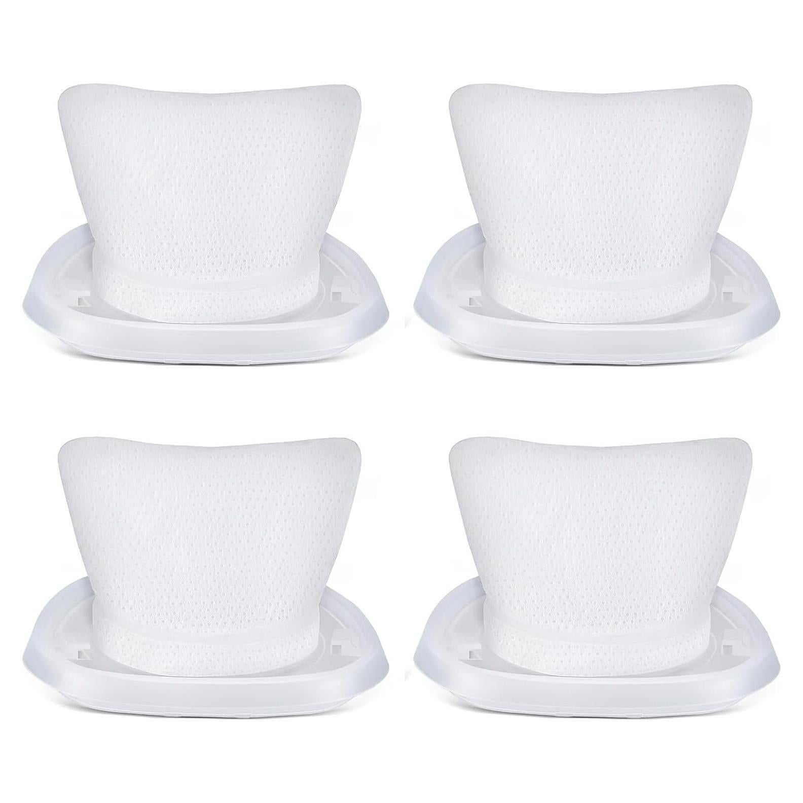 Paquete de 4 filtros lavables HNVCF10 para aspiradora Black & Decker
