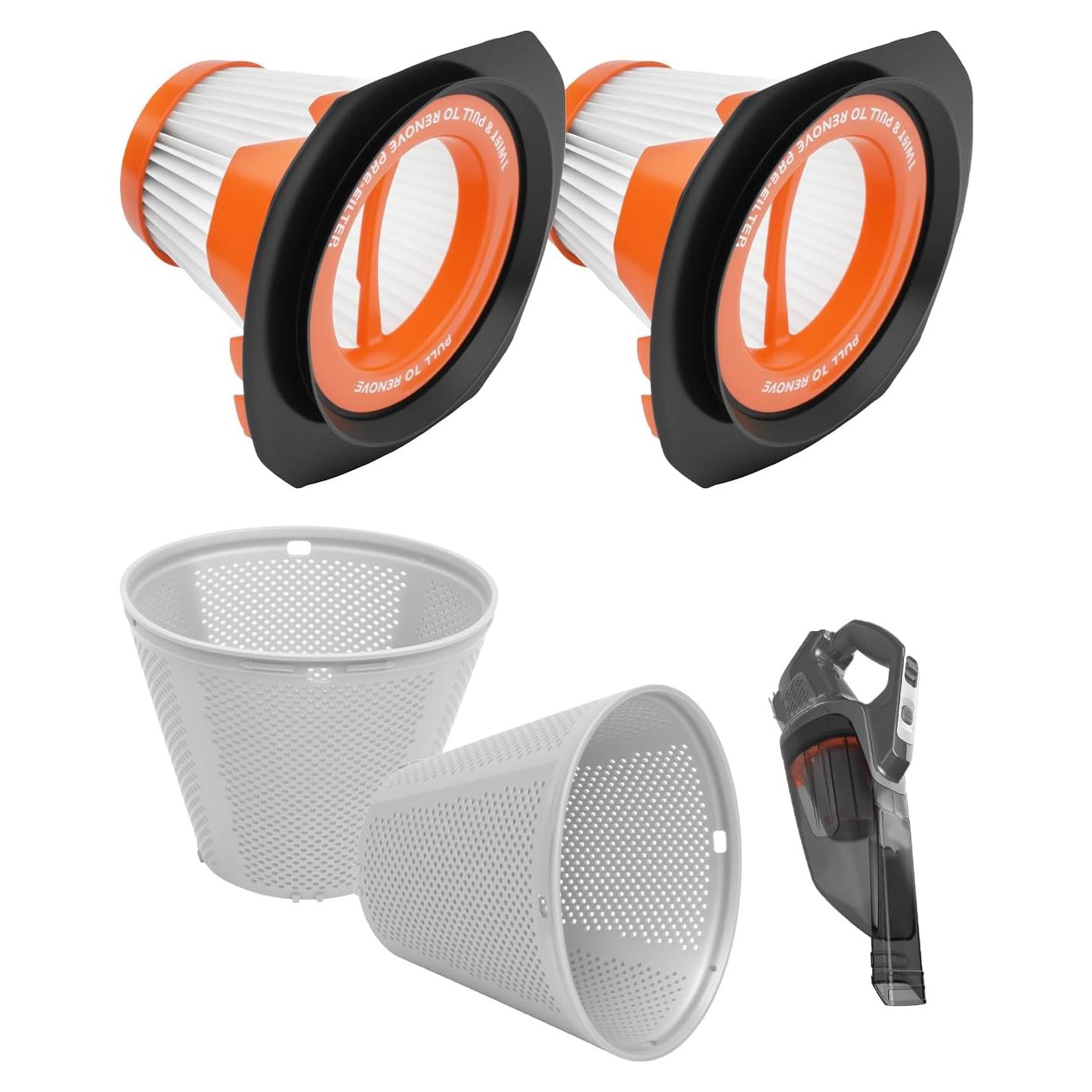 Filtro de Reemplazo DR DAPPER para Aspiradora BLACK+DECKER 20V