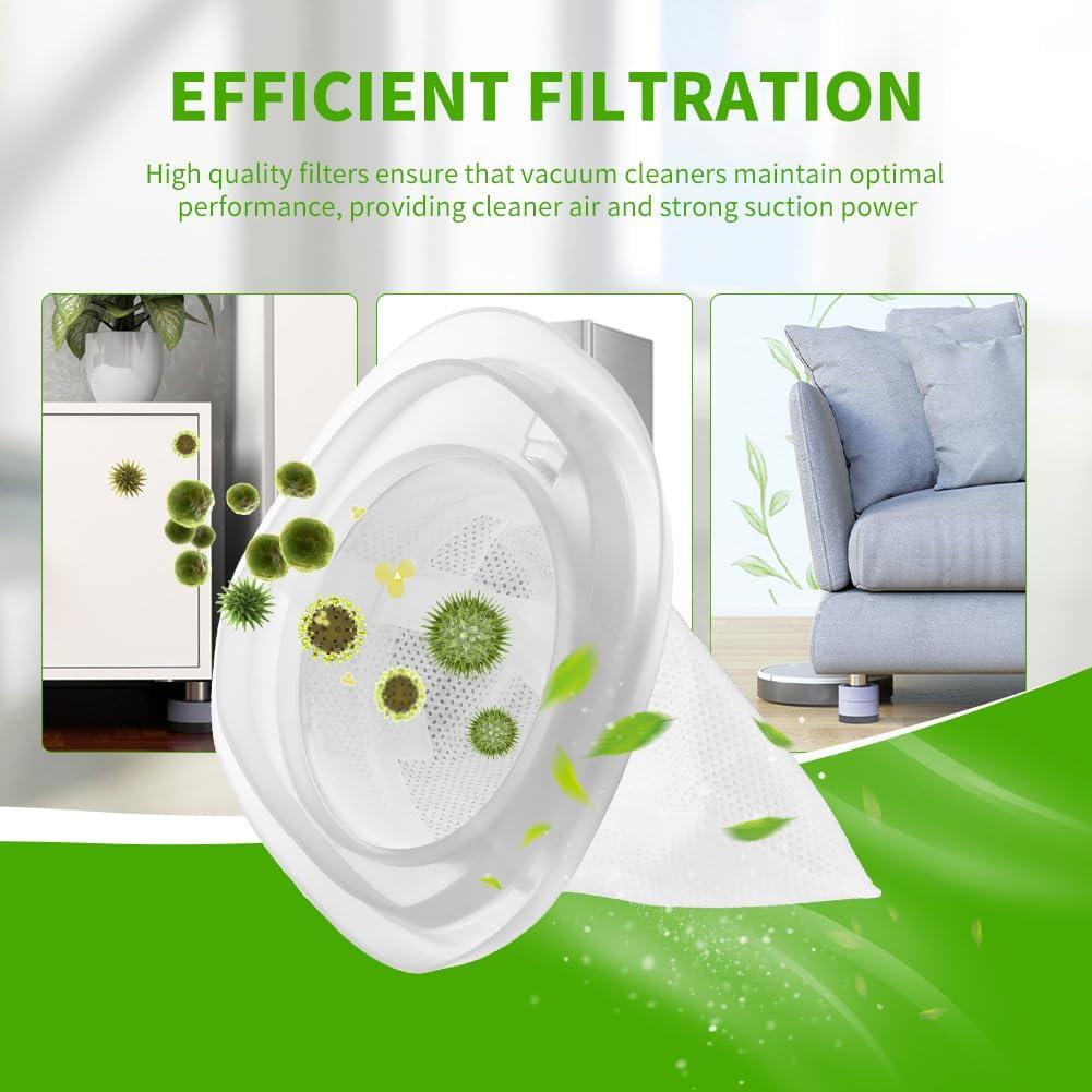 Paquete de 4 Filtros Lavables Black+Decker HNVC con Cepillo