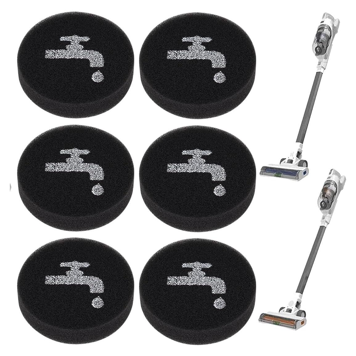 Filtros de Esponja Sgizoku para Aspiradora BLACK+DECKER 6 Pack
