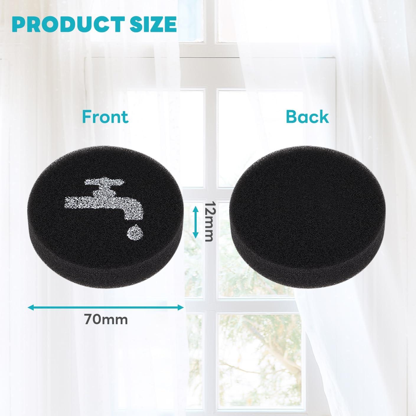 Filtros de Esponja Sgizoku para Aspiradora BLACK+DECKER 6 Pack