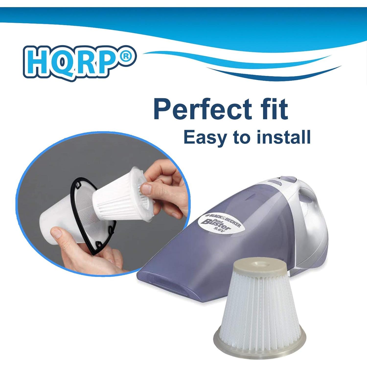 Filtros Lavables HQRP para Aspiradora Black & Decker CHV1400/CHV1600