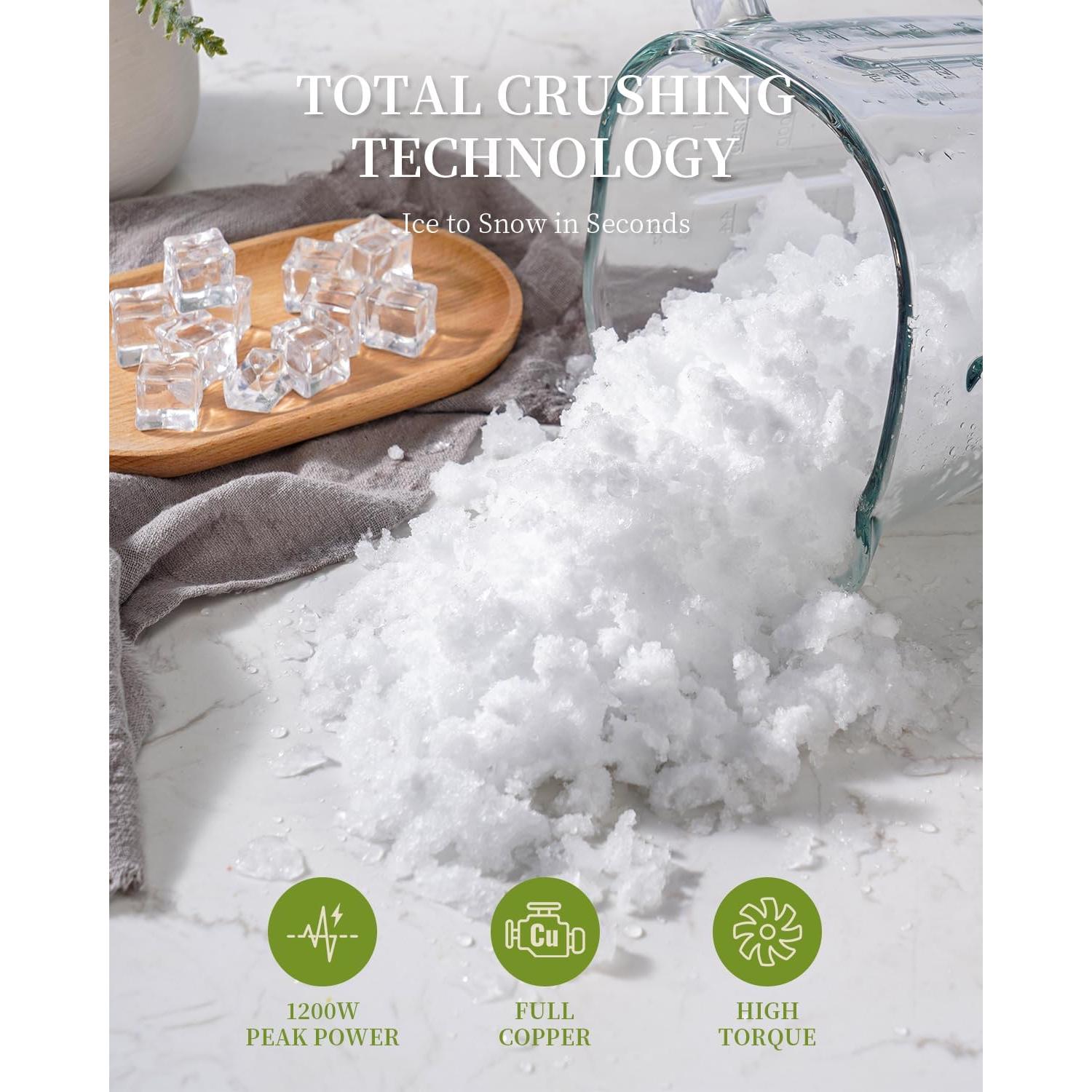 Batidora de Smoothies KIDISLE 1200W Jarra Vidrio 1.5L 9 Velocidades