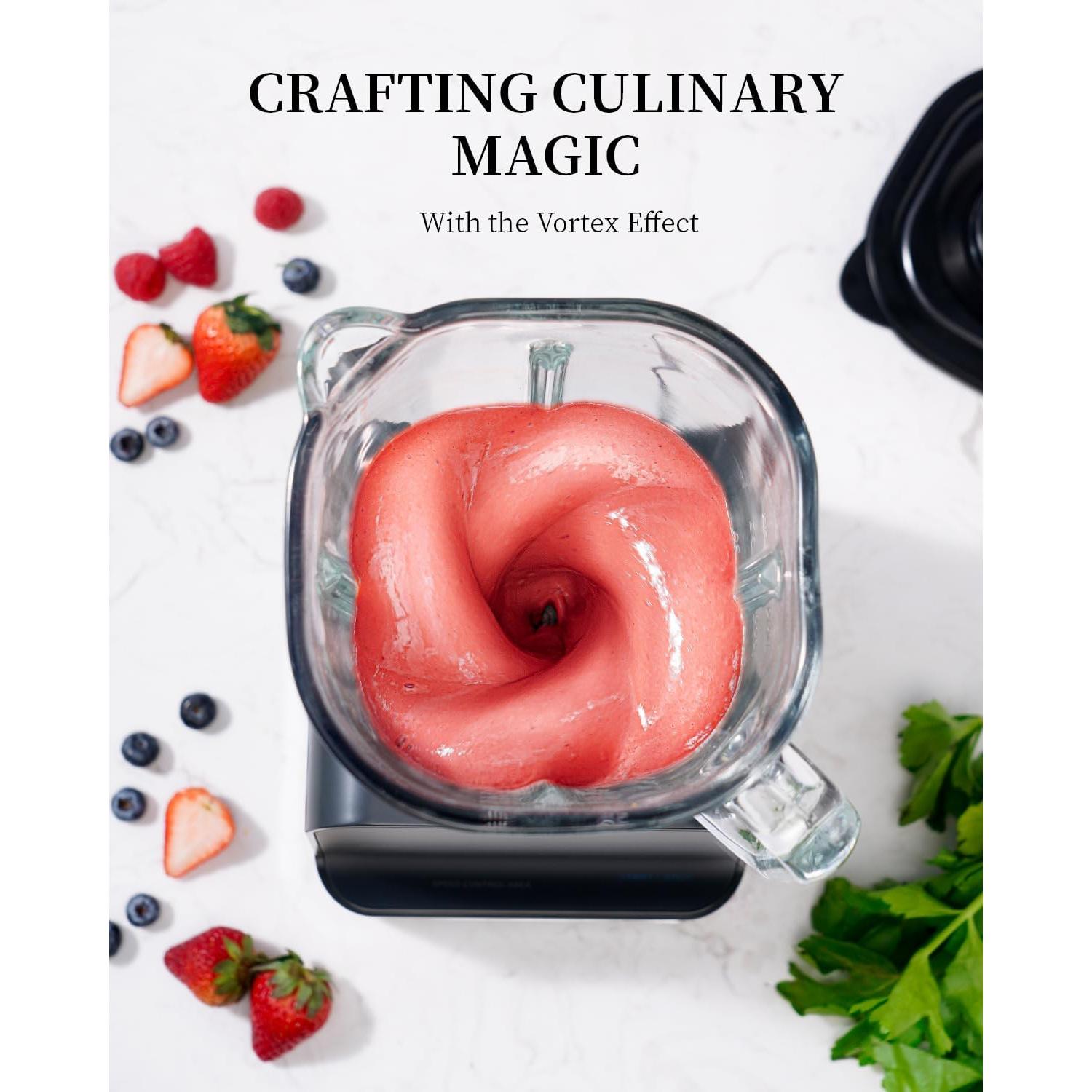 Batidora de Smoothies KIDISLE 1200W Jarra Vidrio 1.5L 9 Velocidades