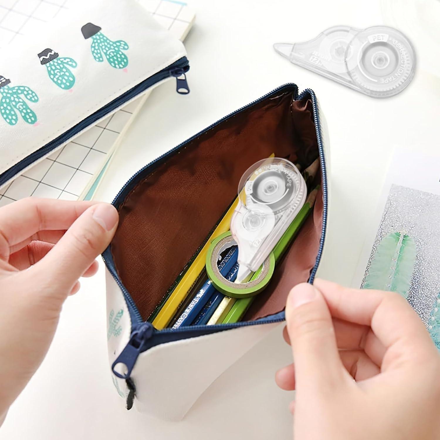 Cinta Correctora JEFURE 4 Pcs 0.51 cm Transparente