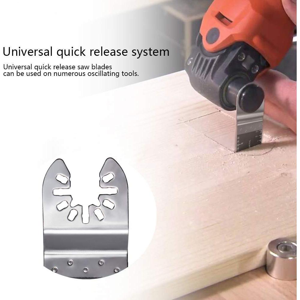 Cuchillas de Sierra Oscilante Bi-Metal 50 Pcs Ettonsun Universal