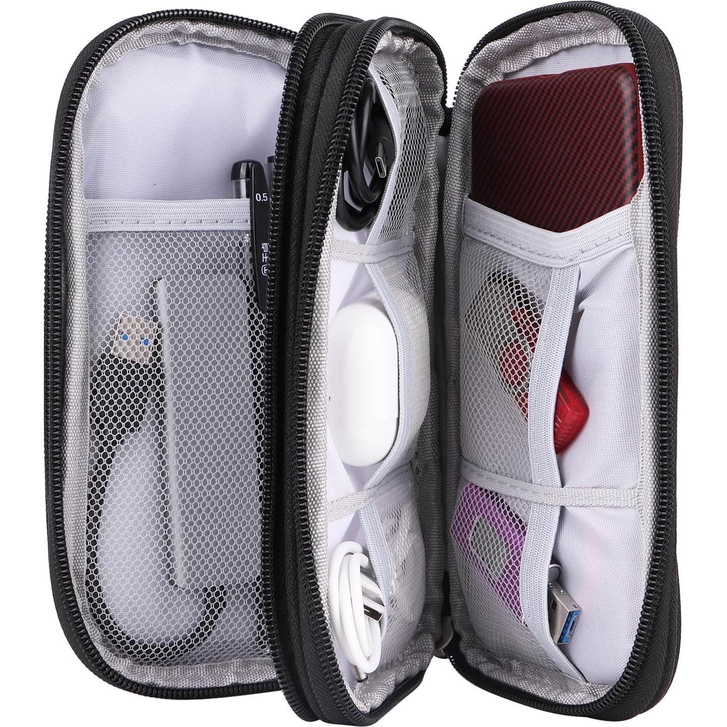 Organizador de Cables JIAKAI - Bolsa Electrónica Impermeable 19x11x5.5cm