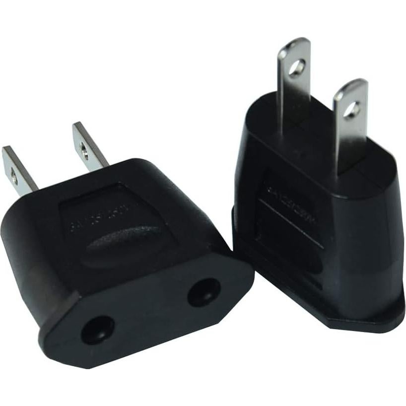 Adaptador de Enchufe de Europa a EE. UU. FILSHU - 10 PCS