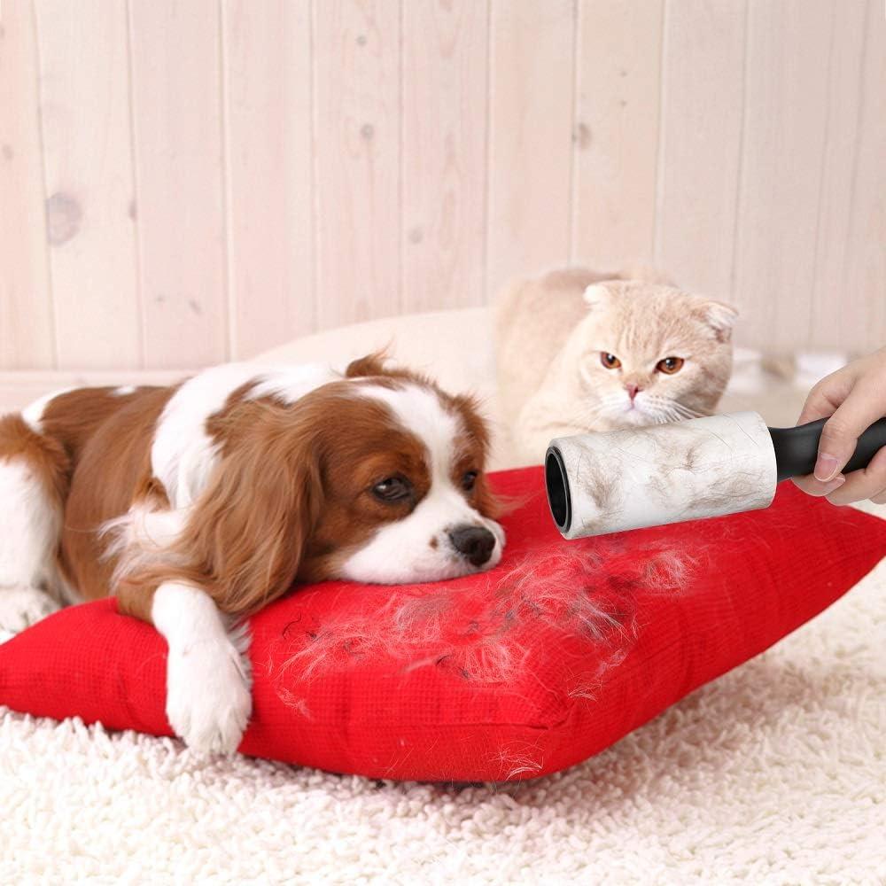 Rodillo Adhesivo Extra Pegajoso YicoGomo - 480 Hojas - 4 Mangos