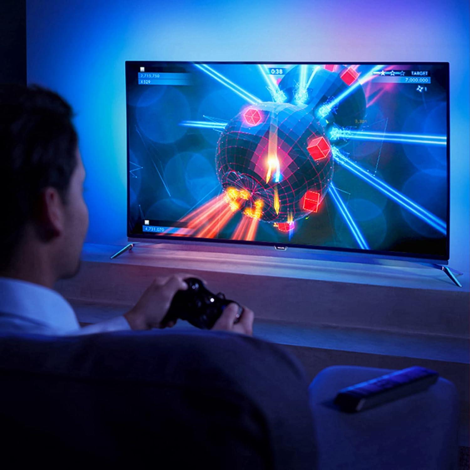 Tira de luces LED RGB para TV ZHIGUANGZHIN 3M con control remoto