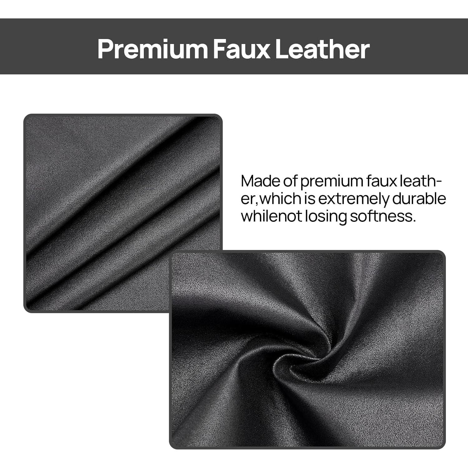 Organizador de Control Remoto Teniux de Cuero Sintético 6 Bolsillos