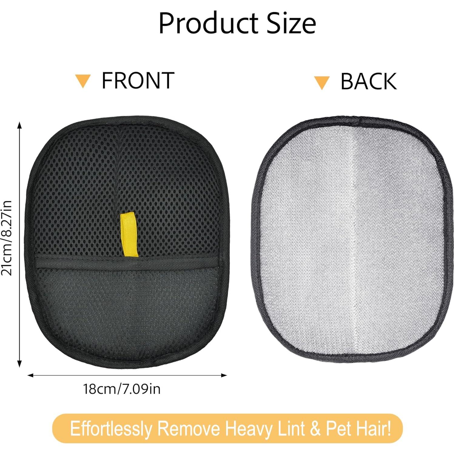 Guante Removedor de Pelo de Mascota Ekoo 2 Pcs - Electroestático