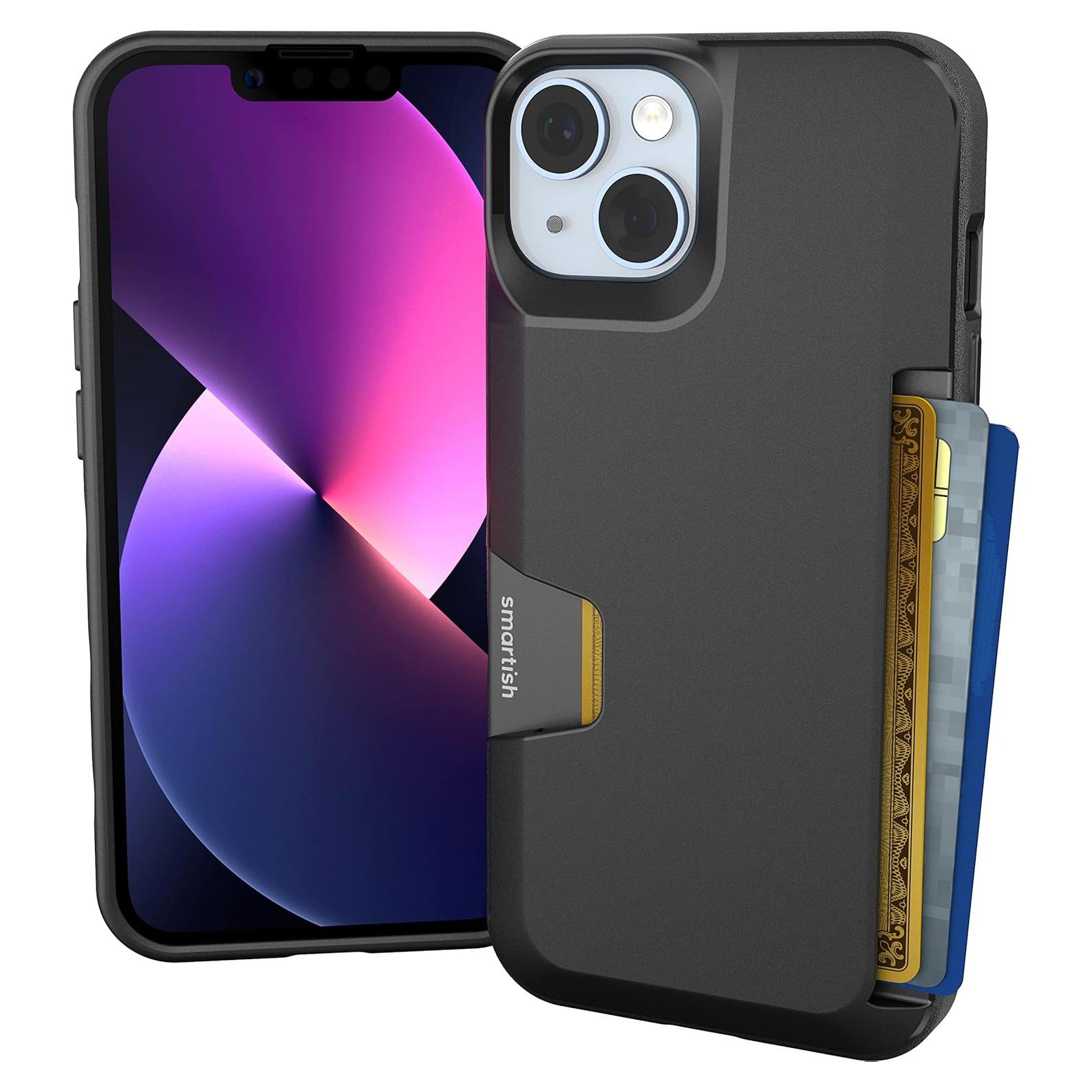 Funda Smartish para iPhone 14 - Asesino de Cartera Negra