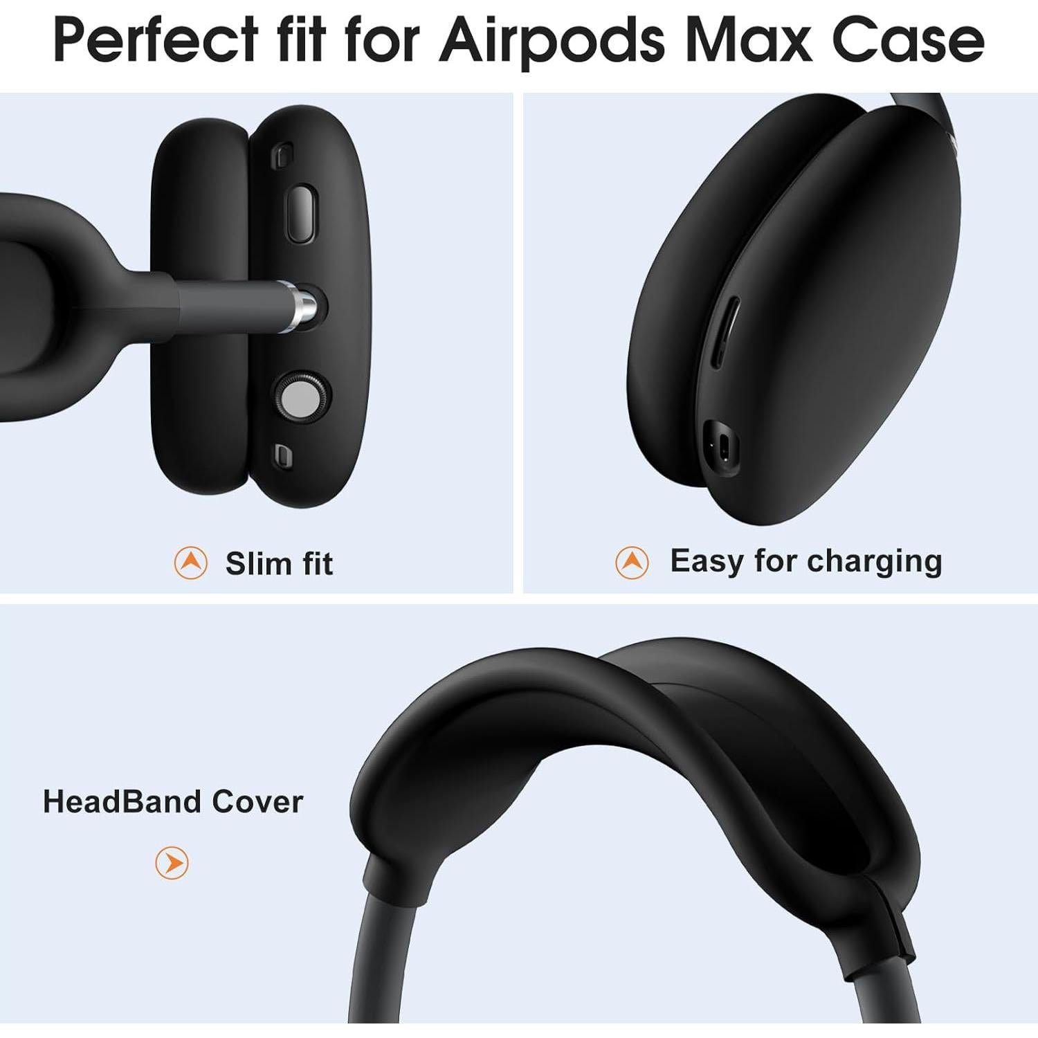 Funda de silicona Lerobo para AirPods Max - Protección 360°