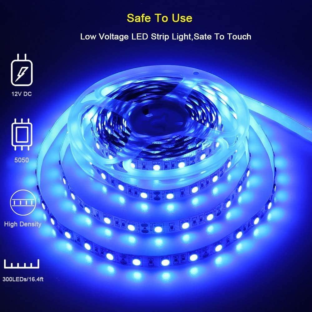 Luces LED de Toldo Azul 5m Lrimauix 12V Impermeables