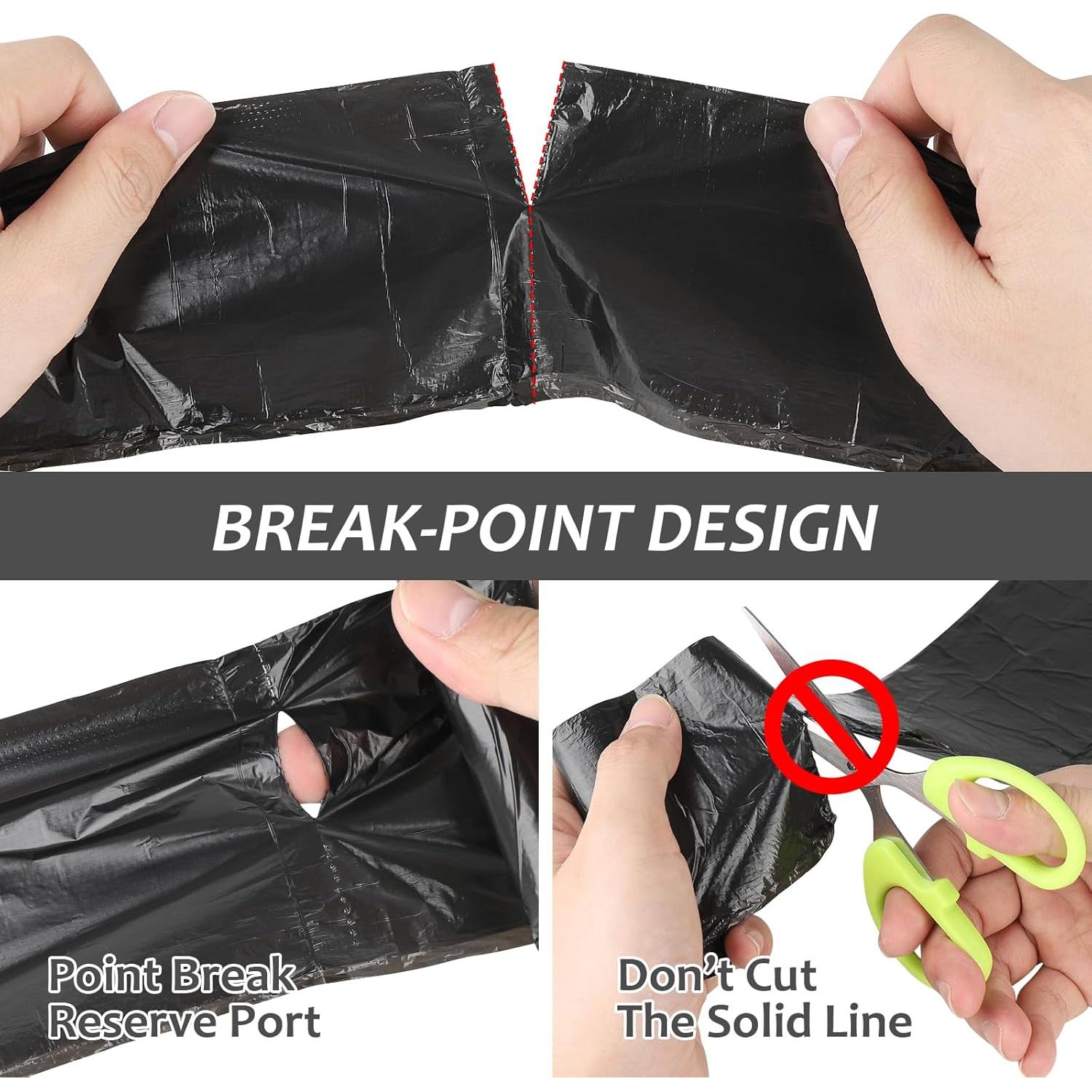 Bolsas de Basura Mini Accmor para Auto 30x30cm - 60 Paquetes