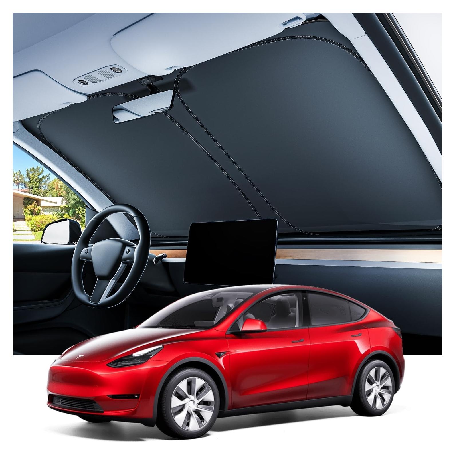 Parasol REEVAA para Tesla Model 3 2016-2025, Protección Solar 99%