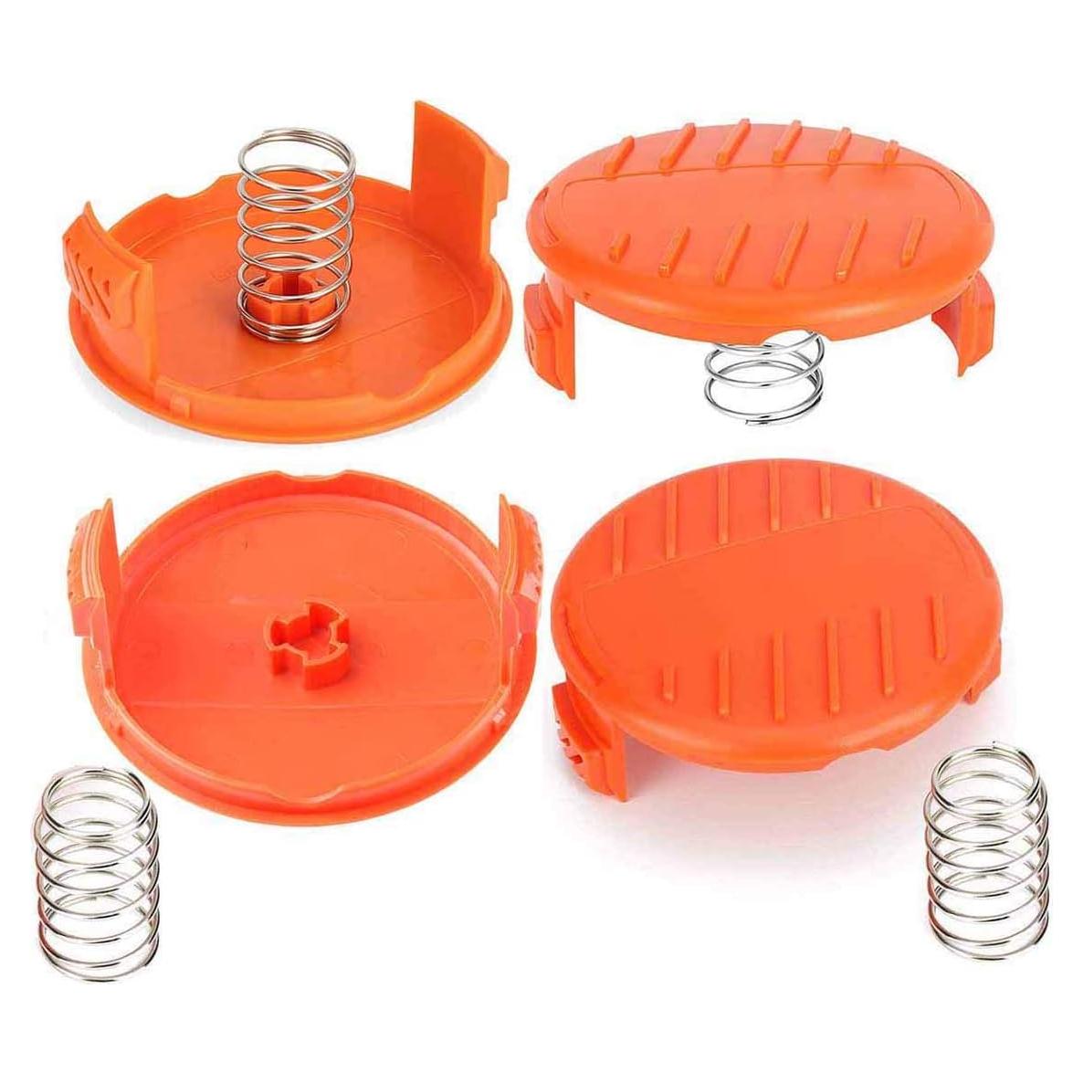 Paquete de 4 tapas de repuesto Black Decker para recortadora