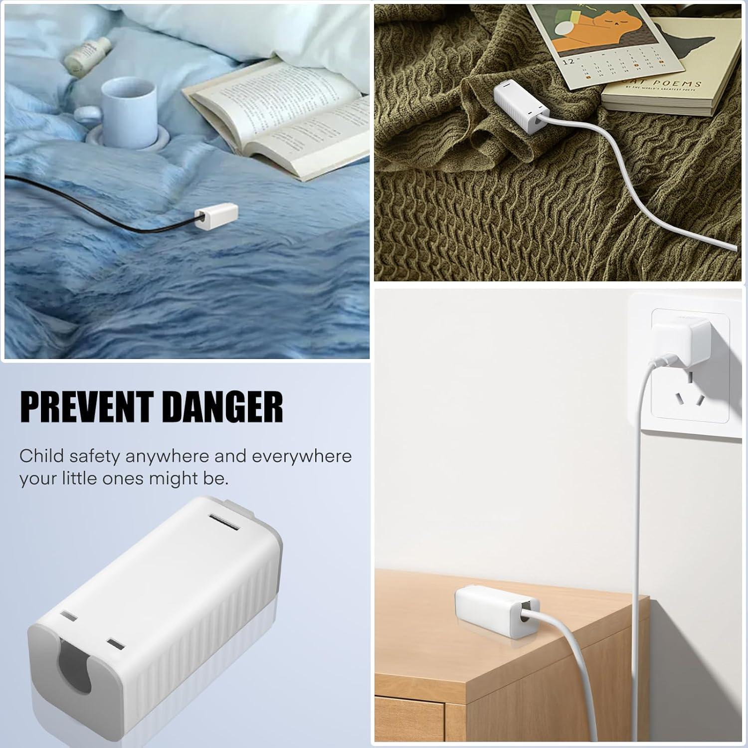 Cubiertas de Cable a Prueba de Bebés FYY - Paquete de 12