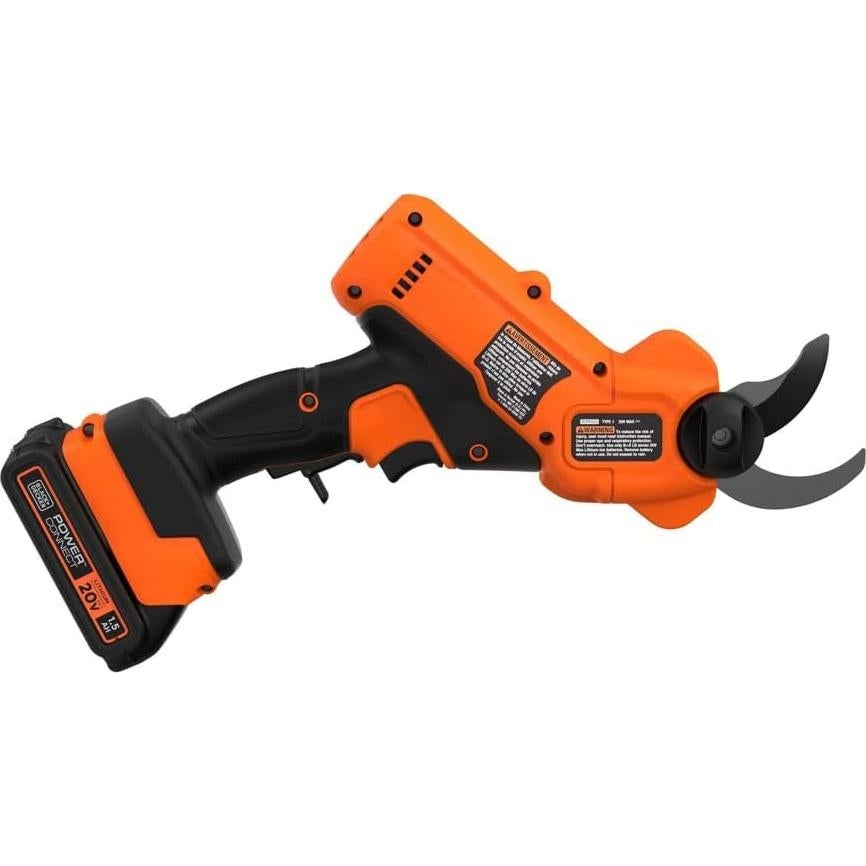 Podadora Inalámbrica BLACK+DECKER 20V MAX con Batería 2.08 kg