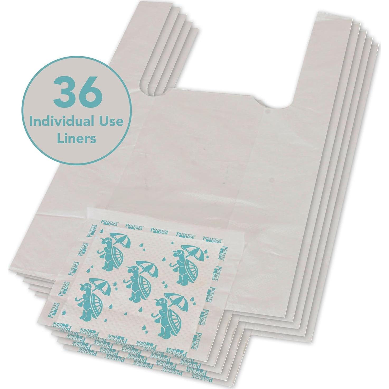 Forros de Inodoro Universales Kalencom - 36 Unidades Absorbentes