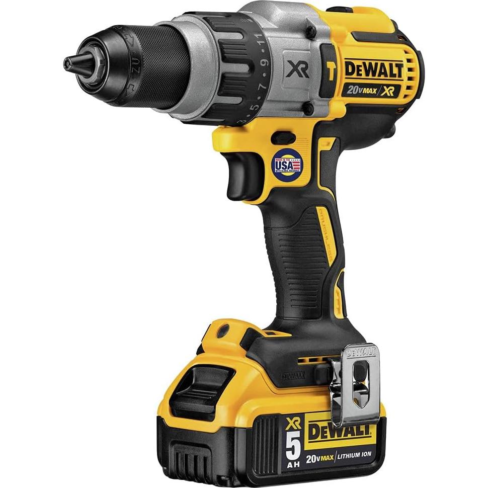 Taladro de Percusión Inalámbrico DEWALT DCD996P2 20V 3 Velocidades