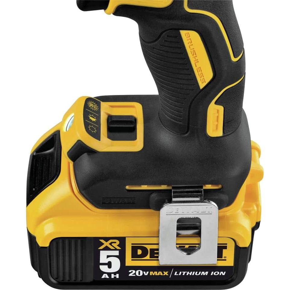Taladro de Percusión Inalámbrico DEWALT DCD996P2 20V 3 Velocidades
