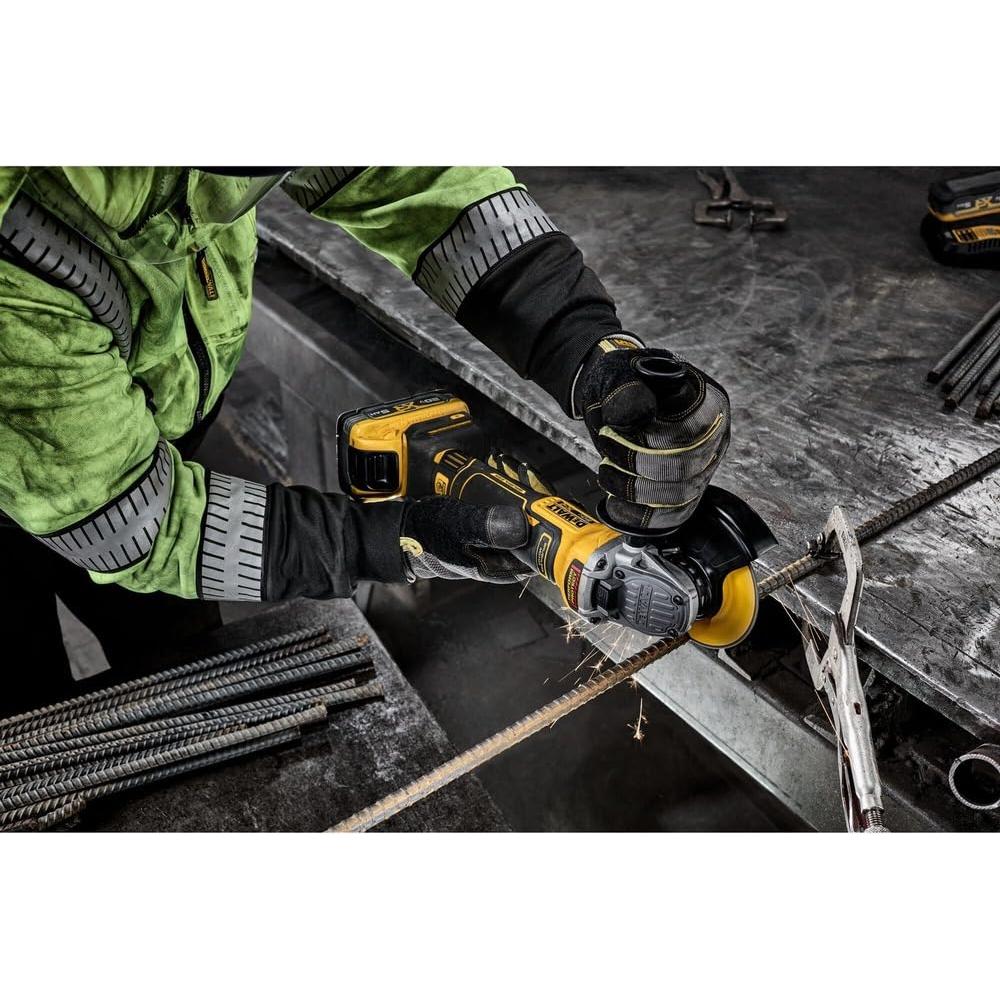Amoladora Angular Inalámbrica DEWALT 20V MAX XR 4-1/2 - 5"