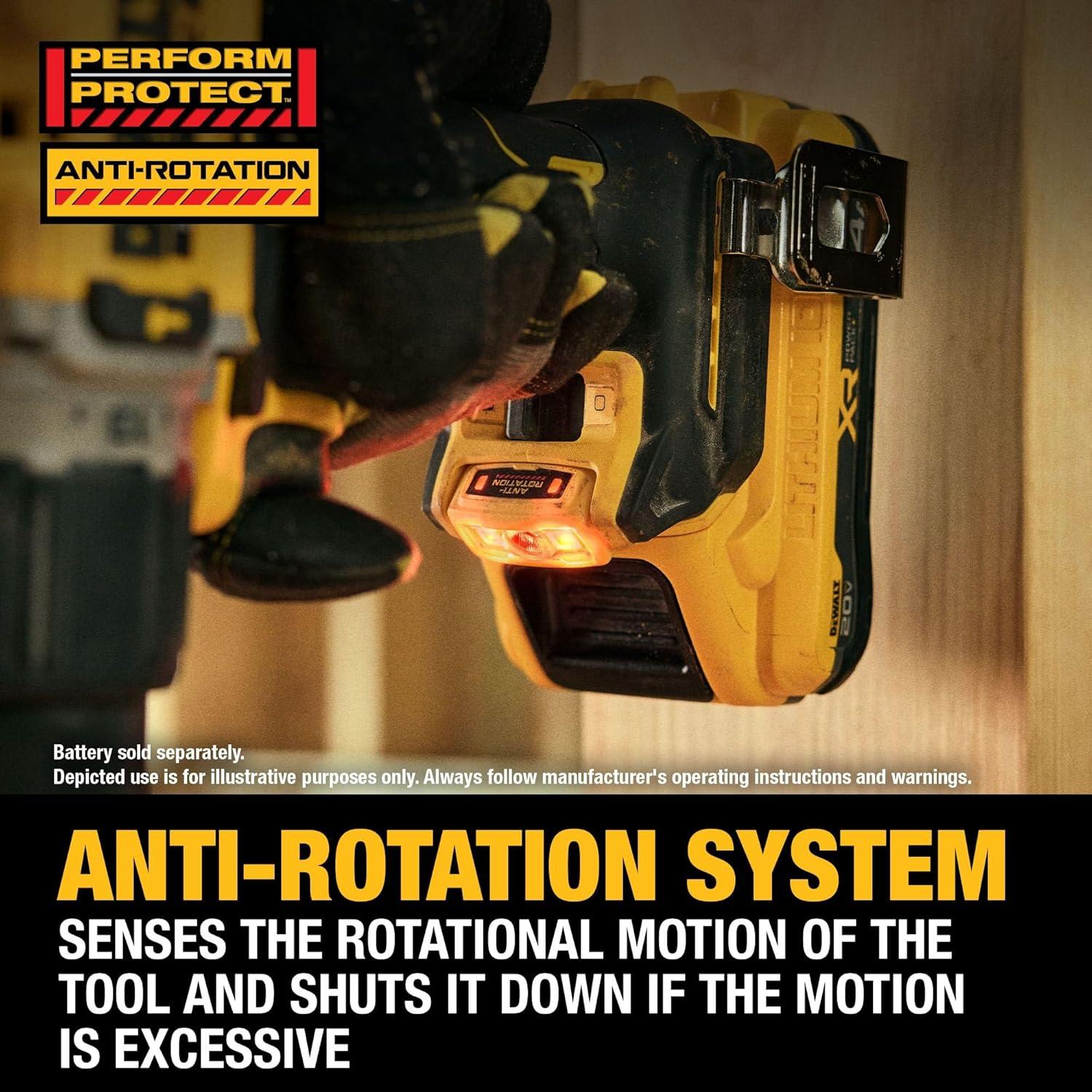 Taladro Perforador Inalámbrico DEWALT 20V MAX XR 1/2" Sin Escobillas