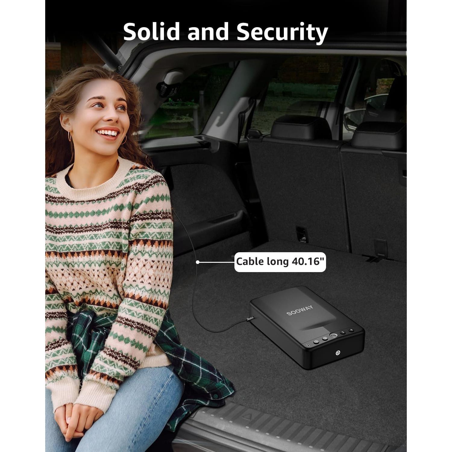 Caja Fuerte Biométrica SOOWAY 450c para Armas Pequeñas