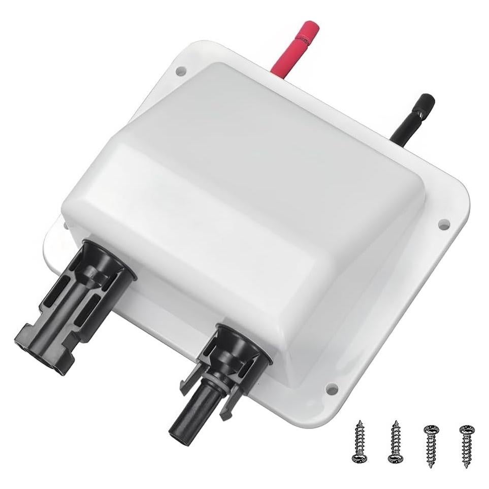 Entrante de Cable Solar Doble ABS 0.1m 10AWG Resistente UV