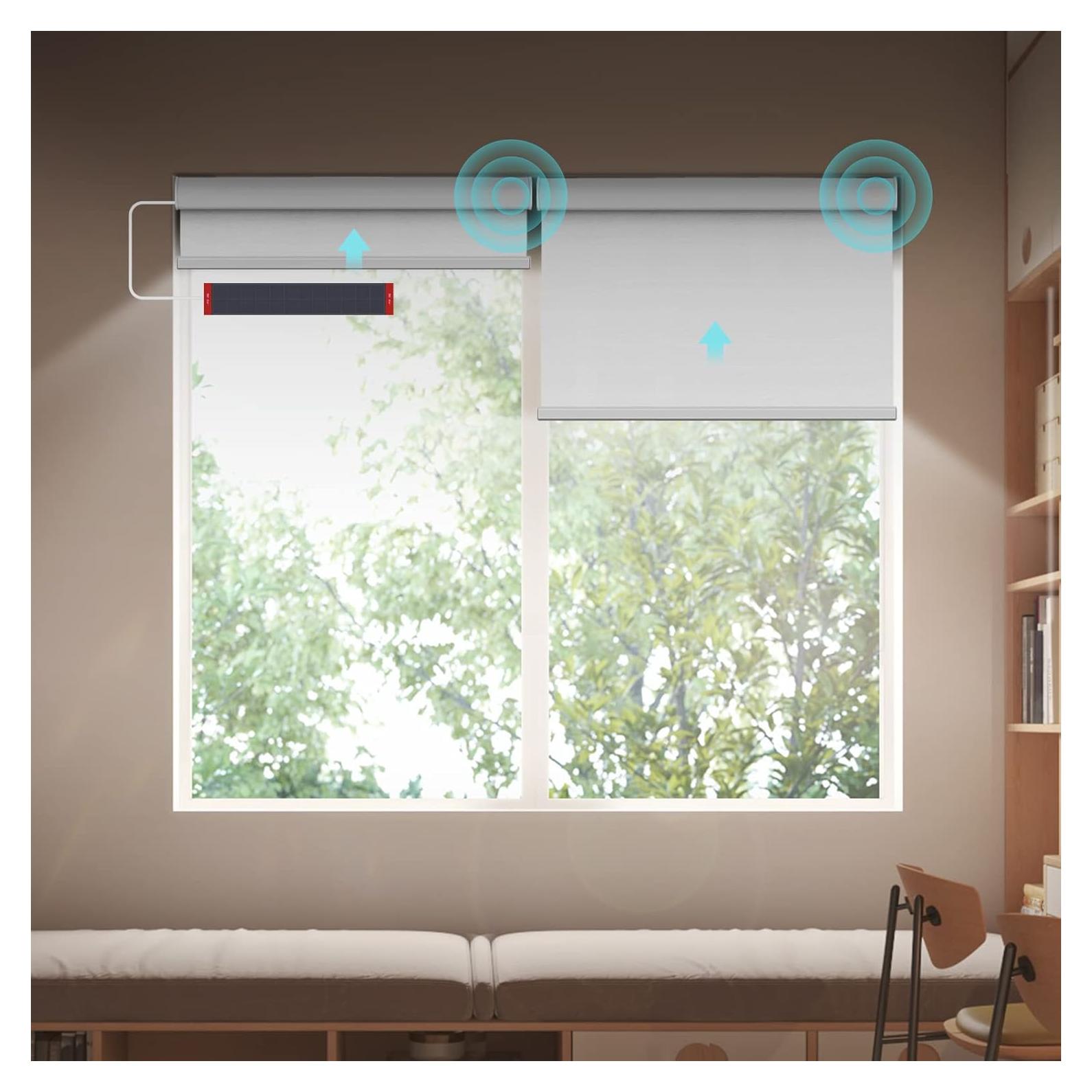 Panel Solar USB-C Canisteo 38.5x6.1cm para Persianas