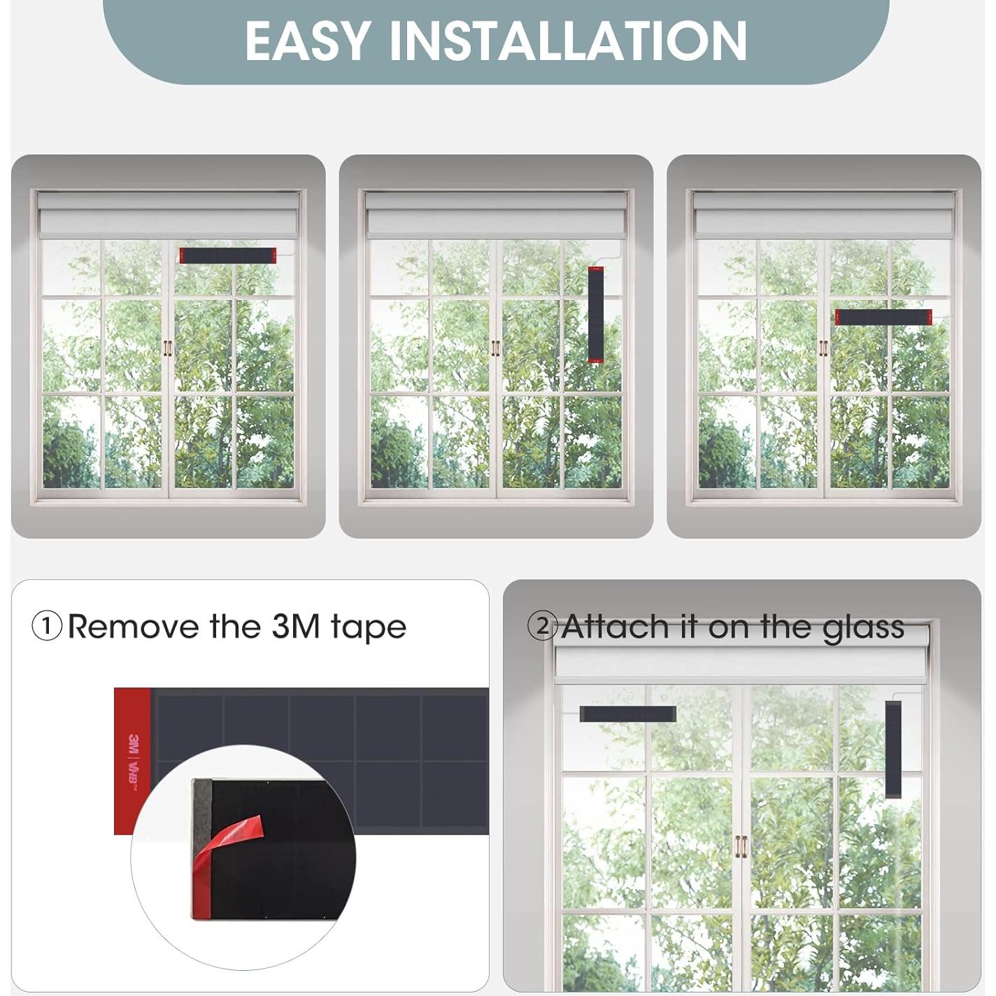 Panel Solar USB-C Canisteo 38.5x6.1cm para Persianas