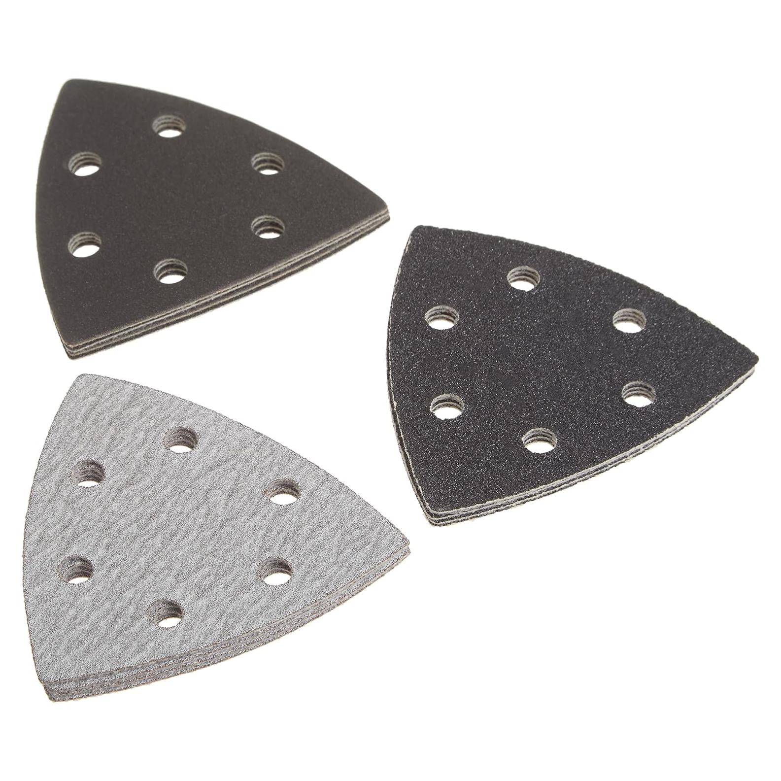 Papel de Lija Triangular DEWALT 12-Pack Gancho y Bucle