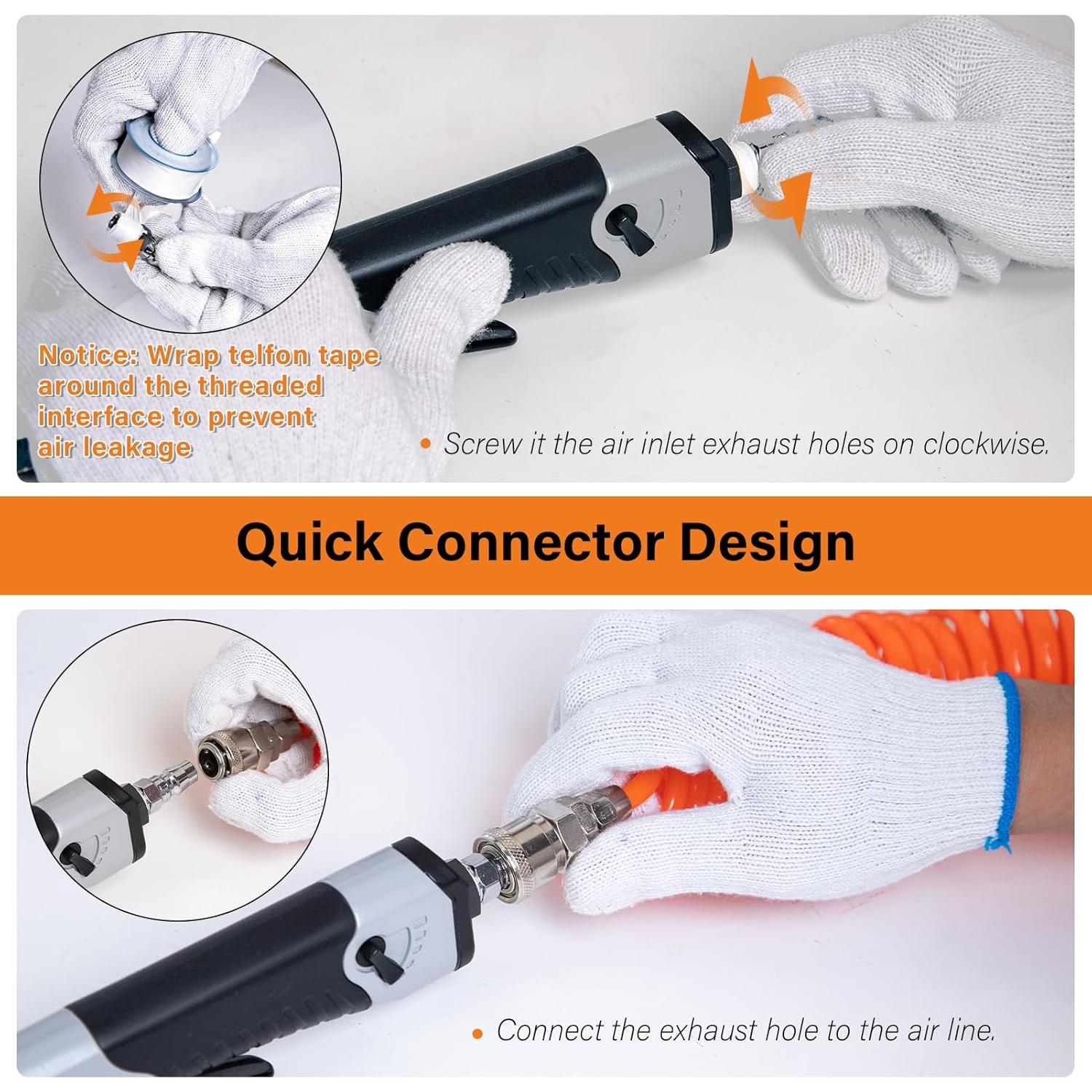Lijadora de Banda de Aire Tezoro 1/2" x 18" 16000 RPM