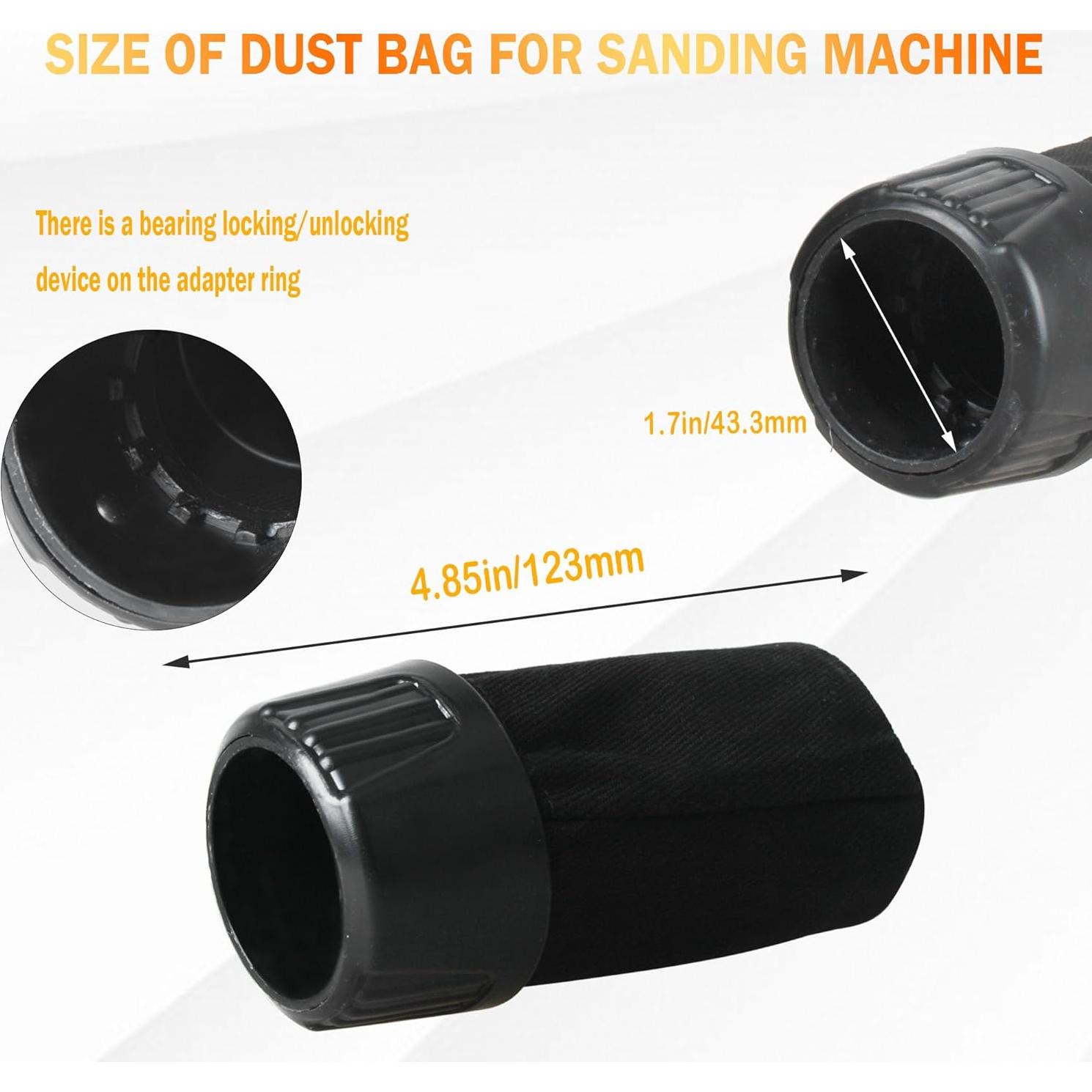 Bolsa de polvo IGIUA N273733 para lijadora Dewalt