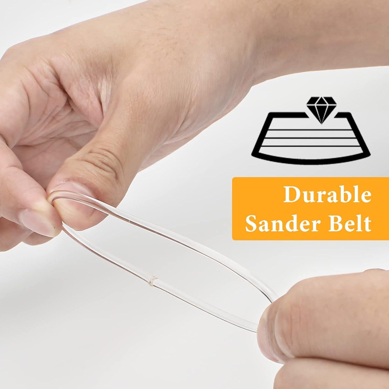 Cinturón de Lijadora Ximoon 903373 Compatible DeWalt 2 Piezas