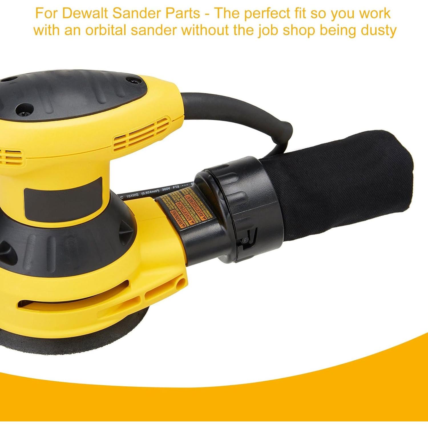 Bolsa de polvo para lijadora Dewalt 608354-00SV - 2 piezas