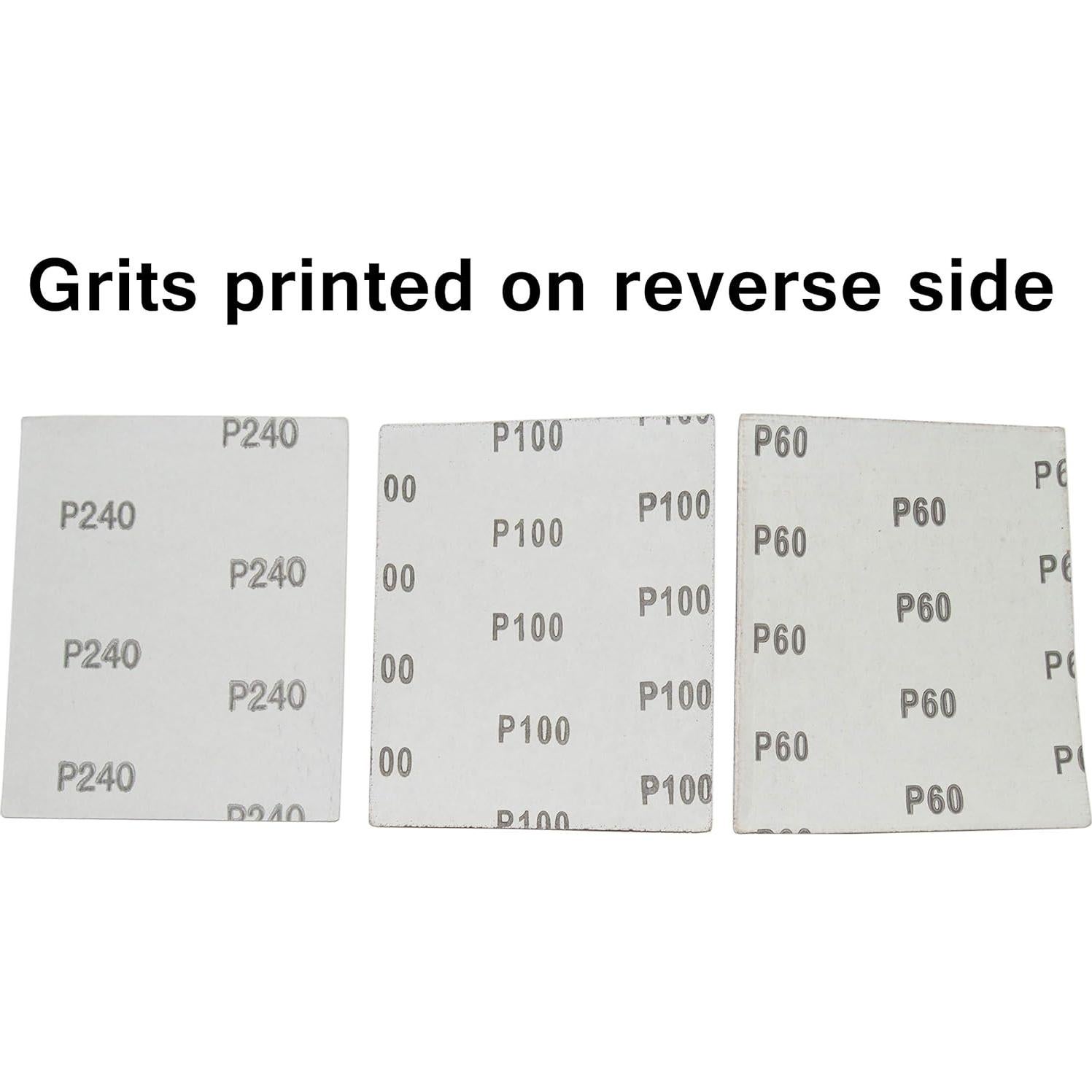 Papel de Lija 1/4 SciencePurchase - 60 Hojas Grano Variado