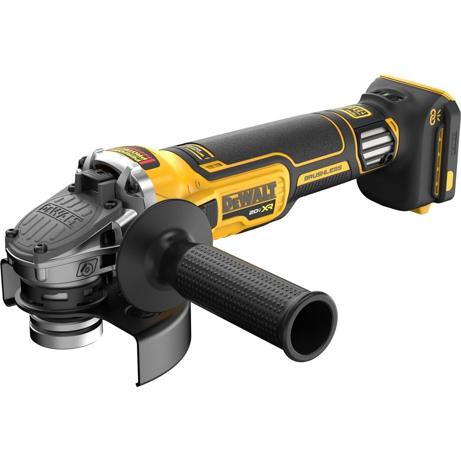 Amoladora Inalámbrica DEWALT 20V MAX XR 4.5-5" Velocidad Variable