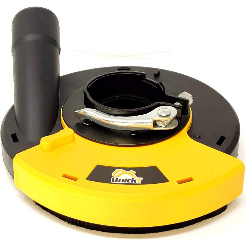 Funda de Polvo QuickT GDS701K para Amoladora 5" con Conexión Aspiradora