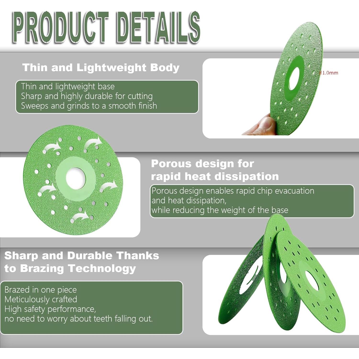 Disco de Corte de Diamante 115mm CHAOJIANGEX Ultra Delgado