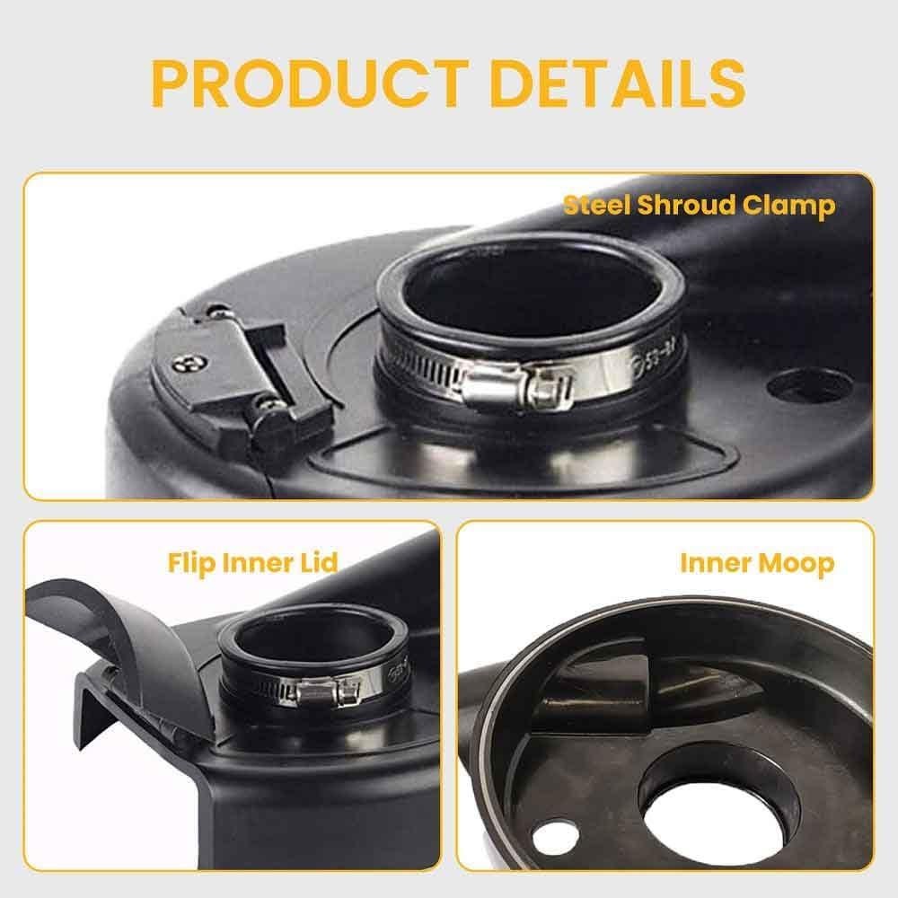 Cubierta de Polvo Universal RLOZUI para Amoladora 7"