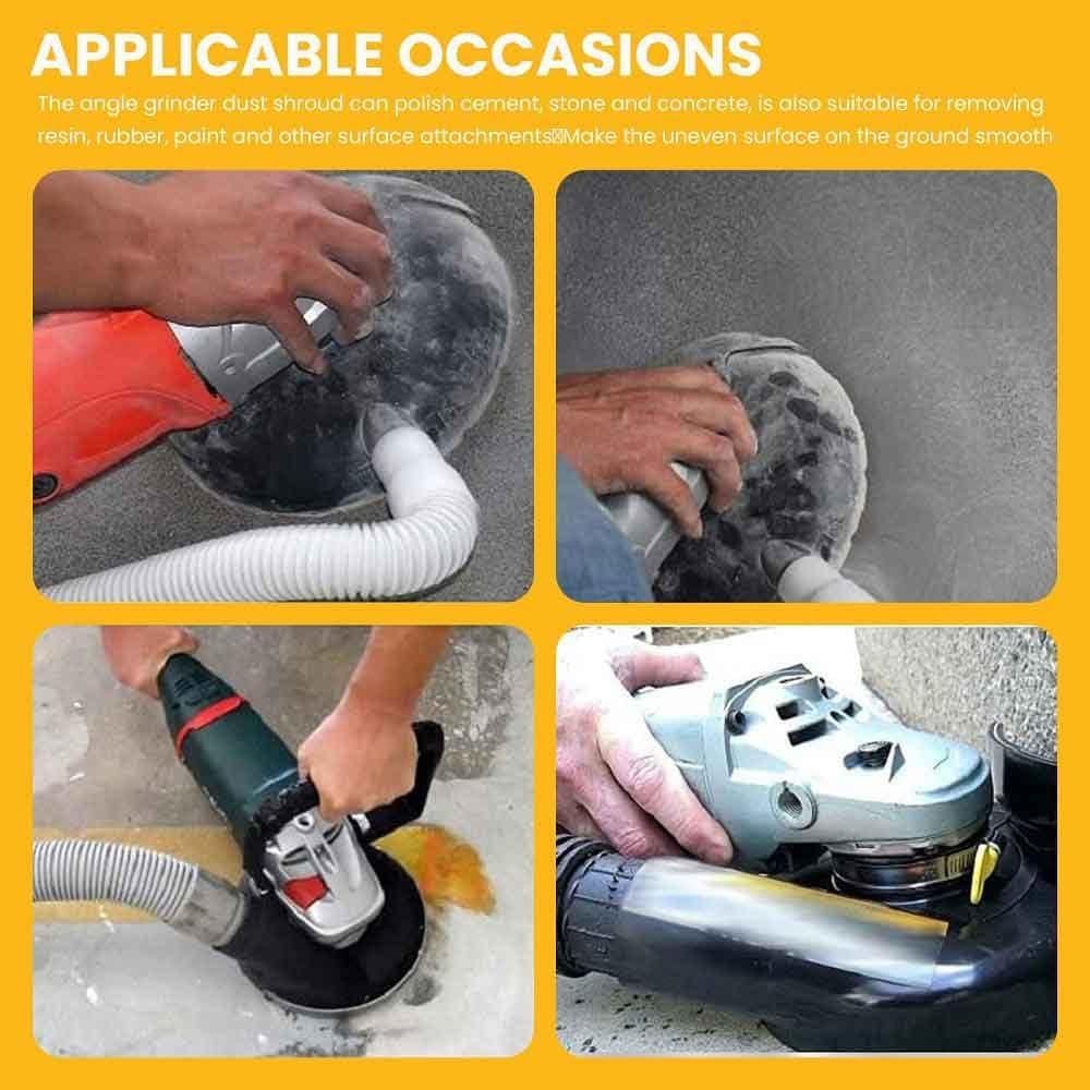 Cubierta de Polvo Universal RLOZUI para Amoladora 7"