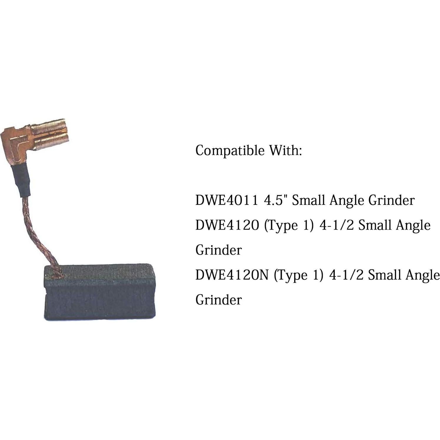 Juego de 4 Cepillos de Carbono UFelice para DeWalt DWE4011/DWE4120