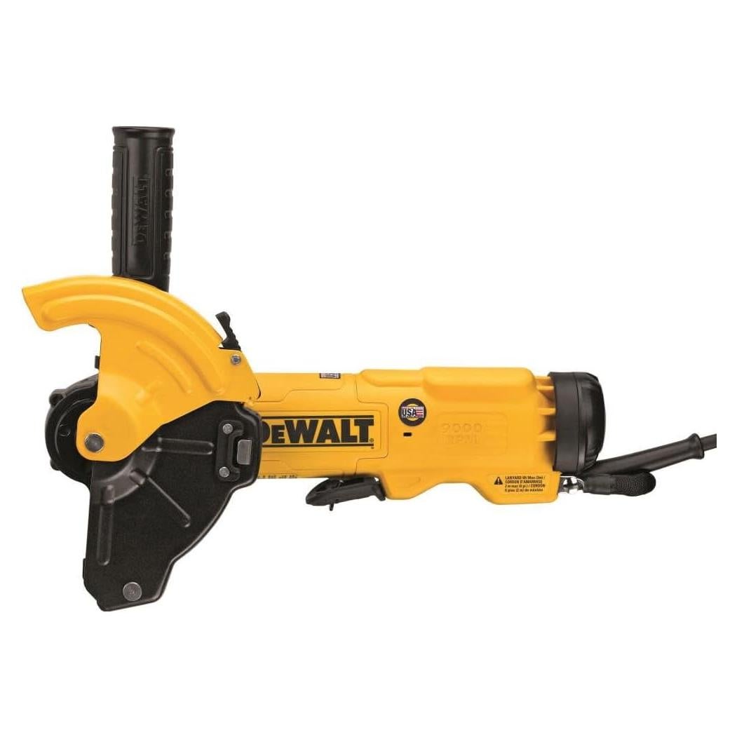 Amoladora DEWALT DWE46144N 150mm con E-Clutch y Expulsión de Polvo