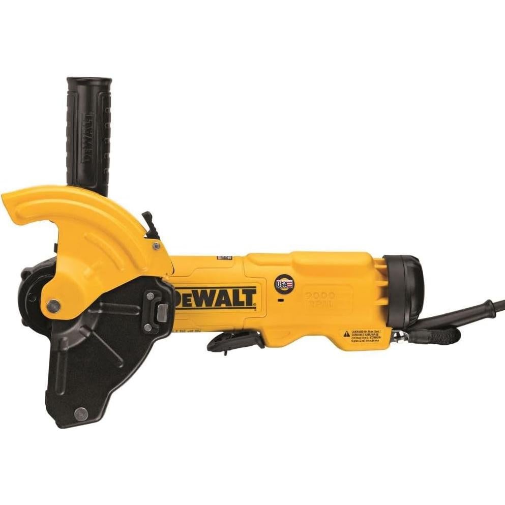 Amoladora DEWALT DWE46144N 150mm con E-Clutch y Expulsión de Polvo