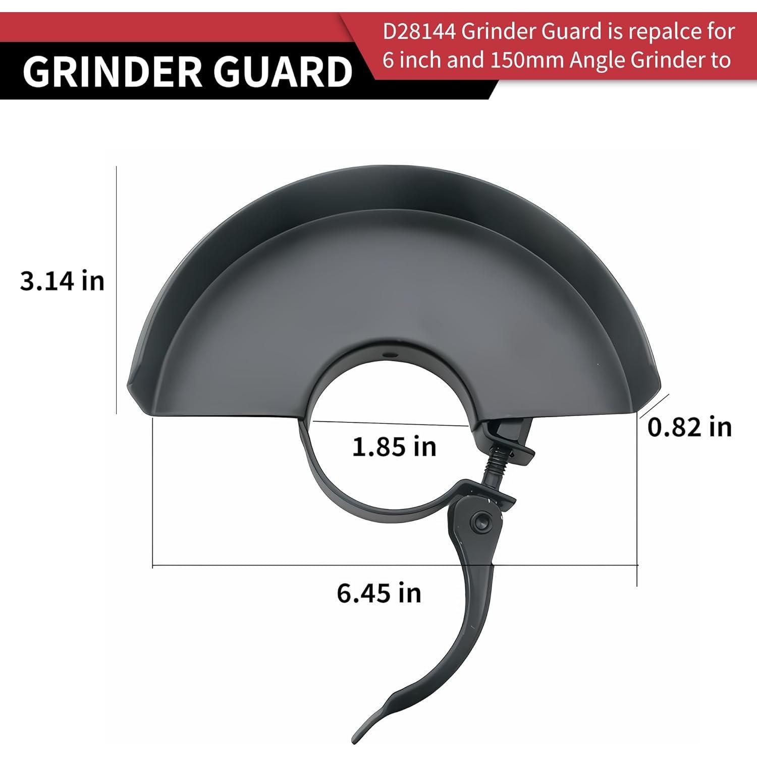 Protector de Esmeril Angular Ajustable Goduog 6.45" Metal