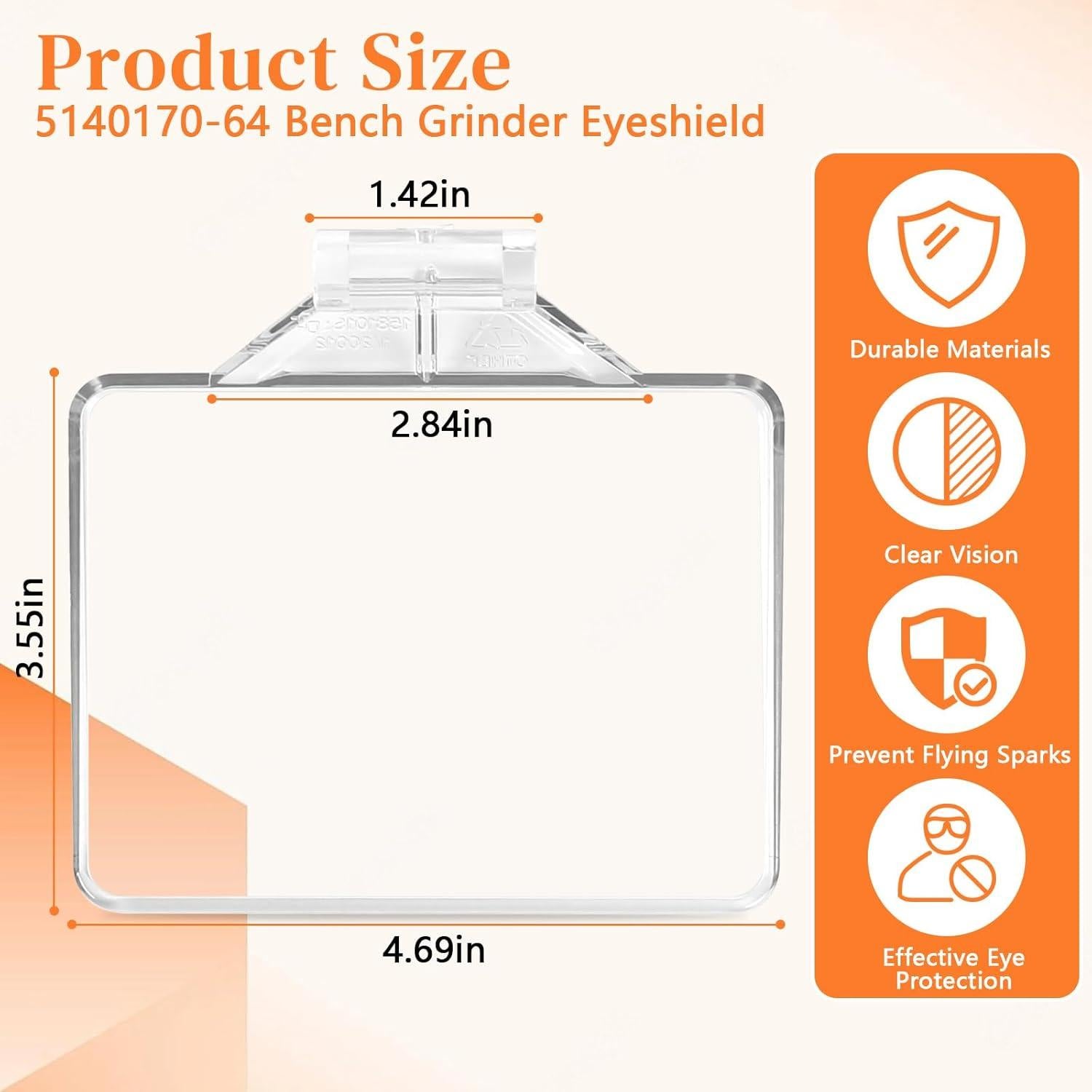 Escudo de Ojos para Amoladora de Banco DeWalt 5140170-64